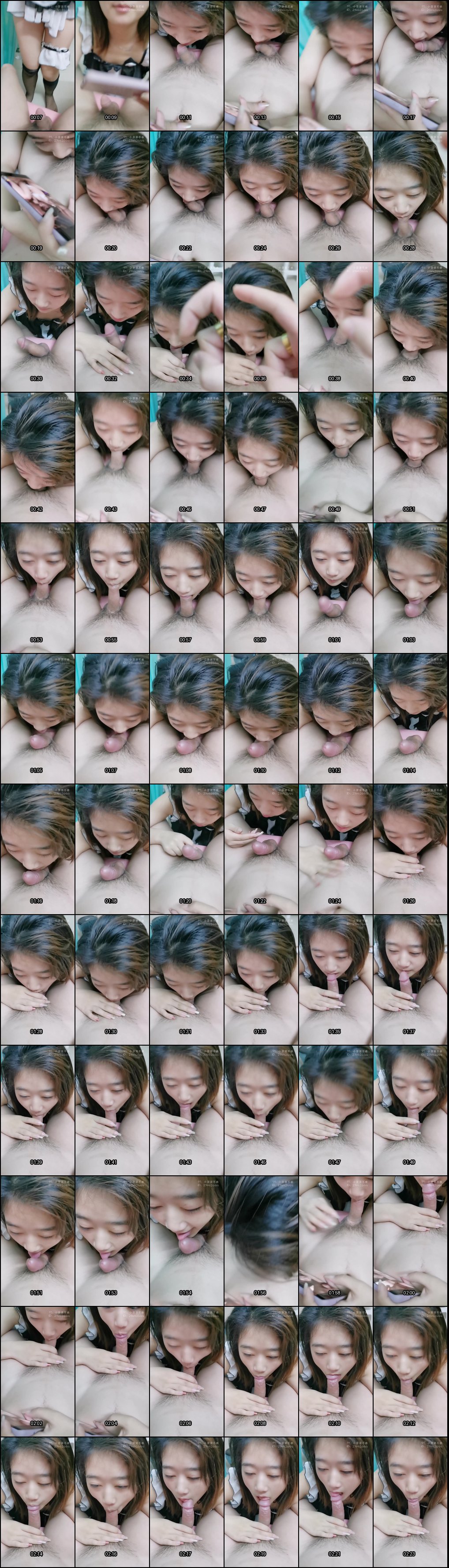 二次元萝莉小芽芽不乖：SM捆绑深喉口爆吞精调教_3