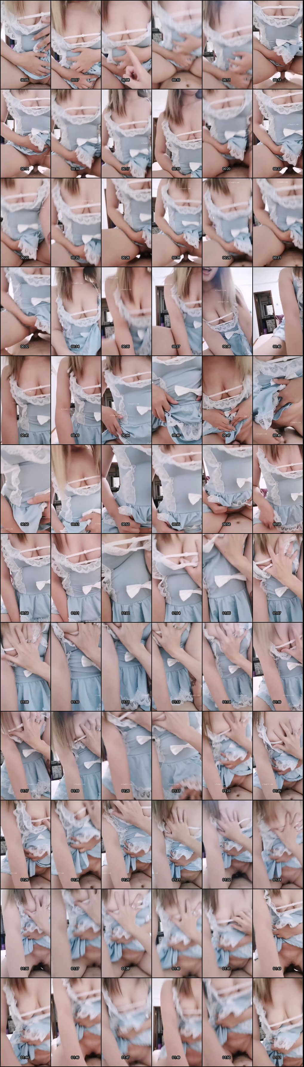 二次元萝莉小芽芽不乖：SM捆绑深喉口爆吞精调教_2