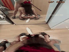 【TLF加工场】反差婊三洞齐塞调教：发抖求饶‘爸爸用力塞满我，掐脖子别拔肛塞’