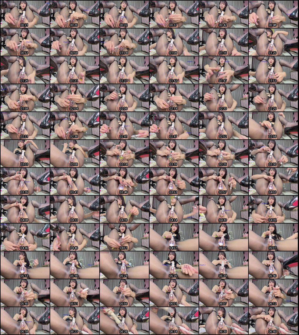 #yaya-728 扩阴器塞异物注射器肛门灌肠 SM调教虐阴秀_1