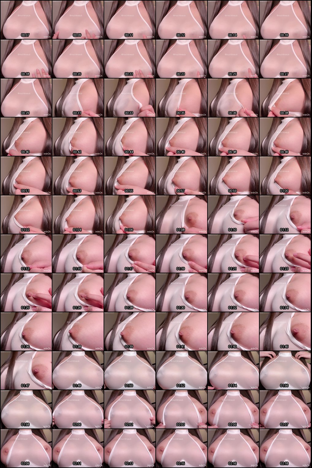 MyFans订阅福利：Muchi Tina极品美乳黑丝调教啪啪