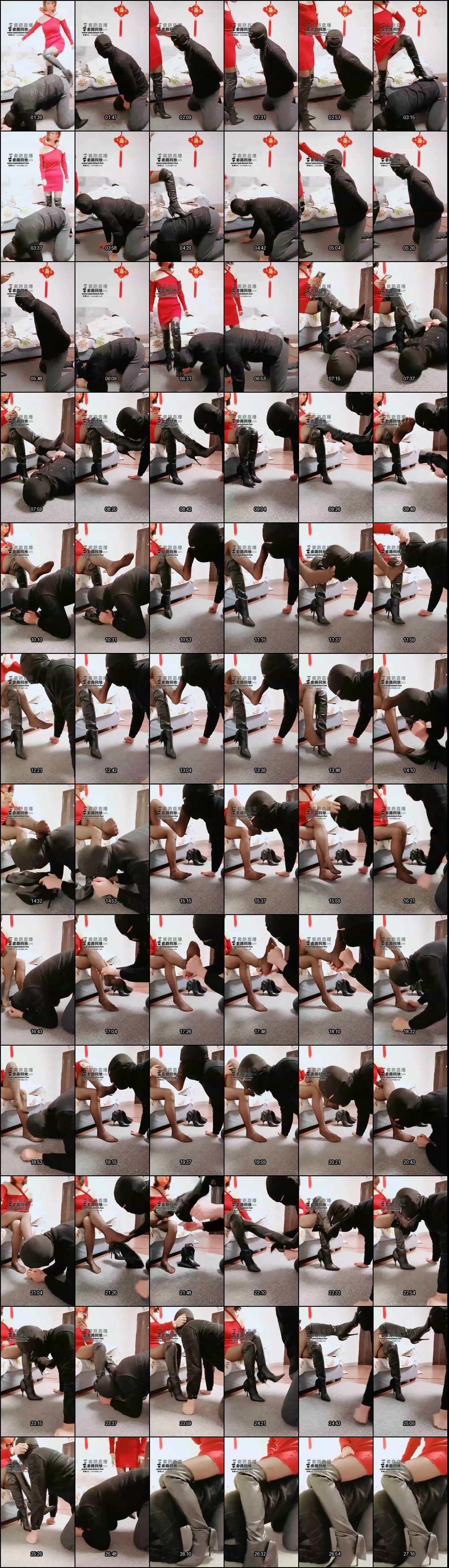 韩国SM调教精选：女奴虐乳深喉鞭打与狗奴日常合集