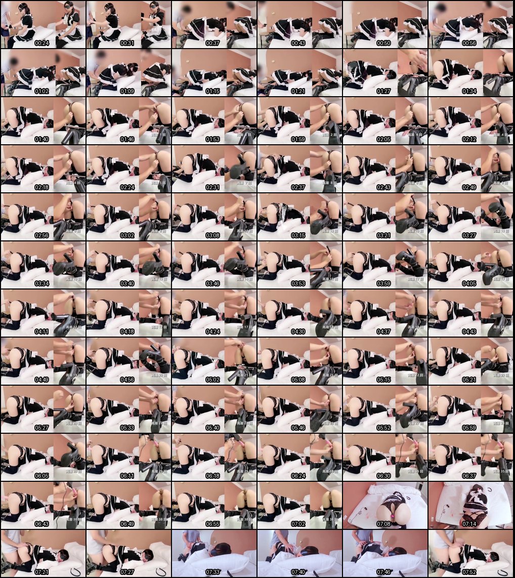 萝莉女仆BDSM拘束调教：淫语连连后穴炮机连续高潮极致体验