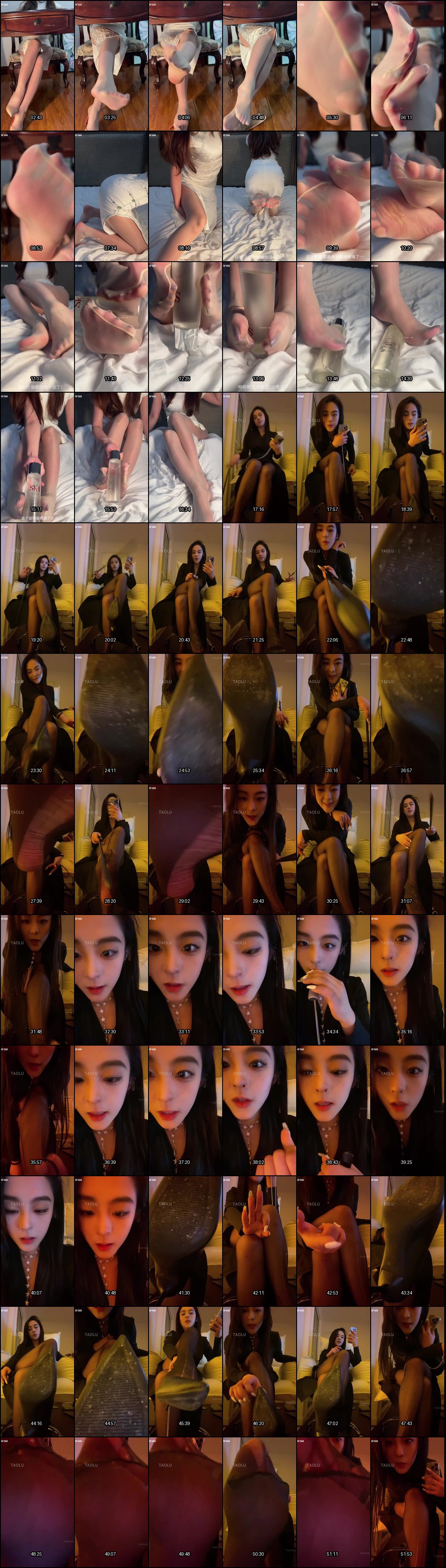 明星级美女旗袍肉丝潜规则：锁奴寸止丝足调教高潮