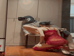 小二先生MRTU专场调教：红丝情趣性瘾小母狗后入爆刺失神颜射吞精