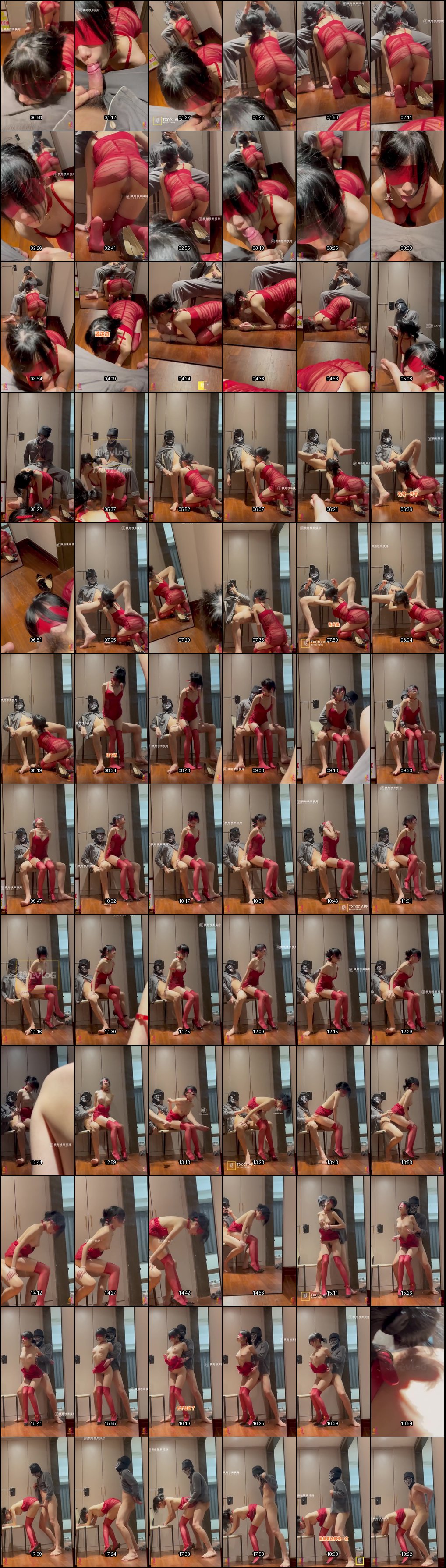 小二先生MRTU专场调教：红丝情趣性瘾小母狗后入爆刺失神颜射吞精