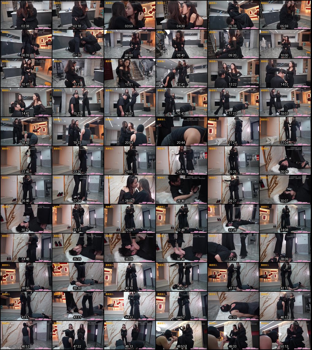 麋鹿银儿内地女主俱乐部调教私拍：FEMDOM女王的SM盛宴