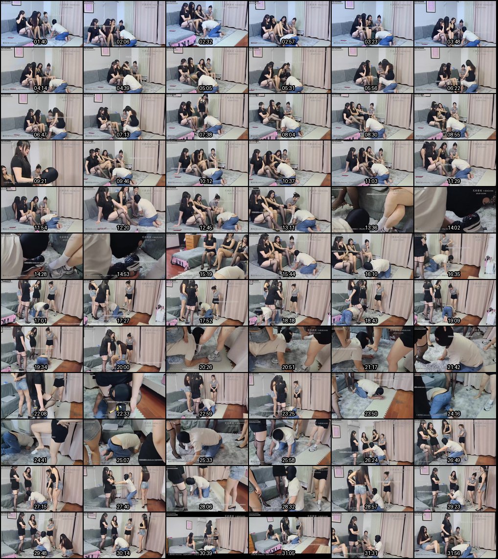 内地女大学生宿舍调教室友：FEMDOM SM实录