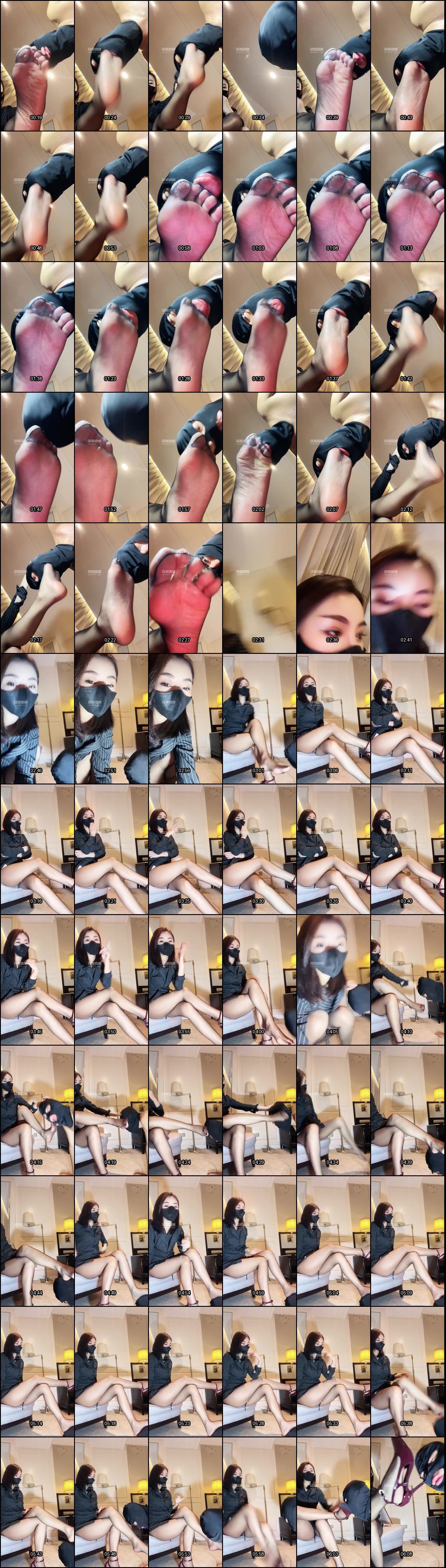 曼伊高跟鞋碾压黑丝美脚 深喉极致诱惑