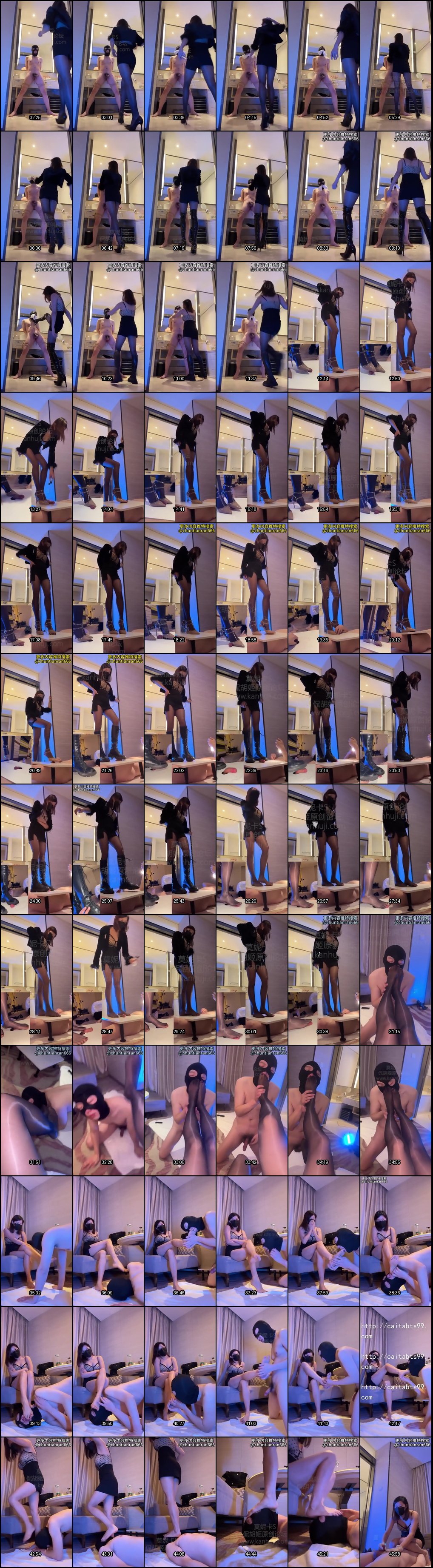 广东莫妮卡御女调教男奴：FEMDOM踢裆踩踏马眼SM玩法