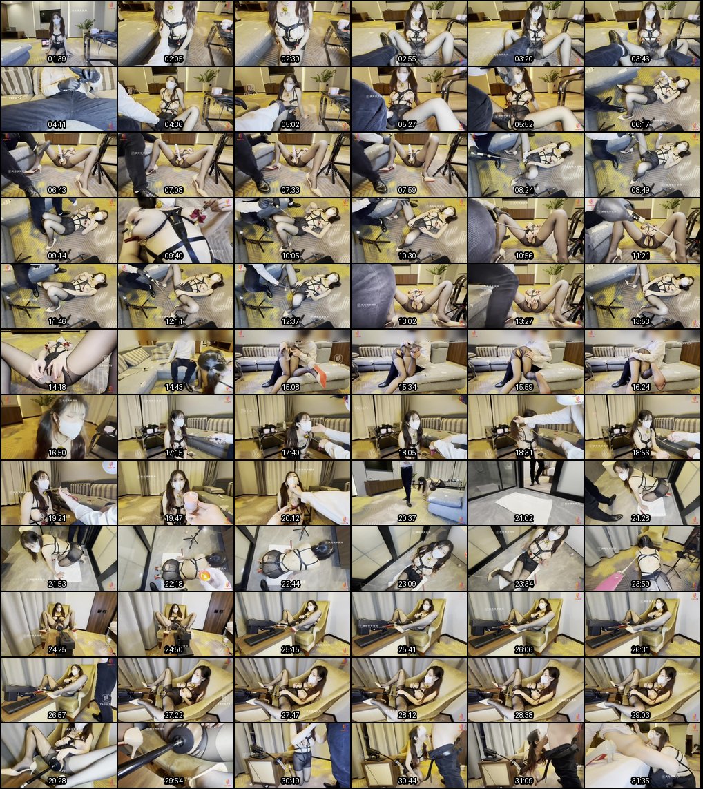 网红巨乳女神琪琪沉浸式SM调教：鞭打滴蜡炮机狂插强制口爆