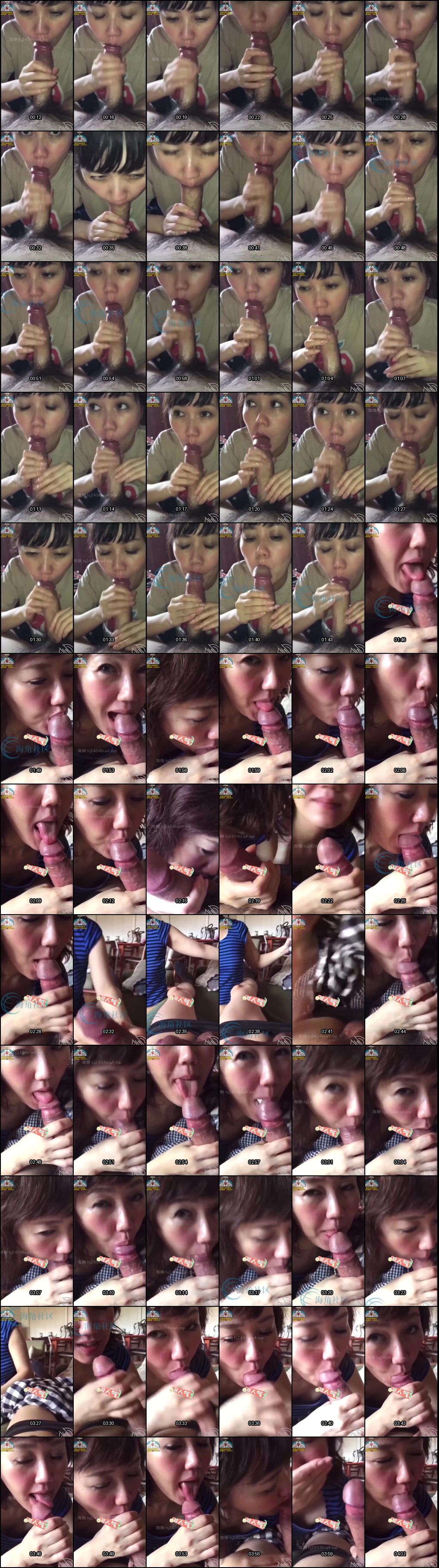 高颜值人妻沉浸式口交福利视频