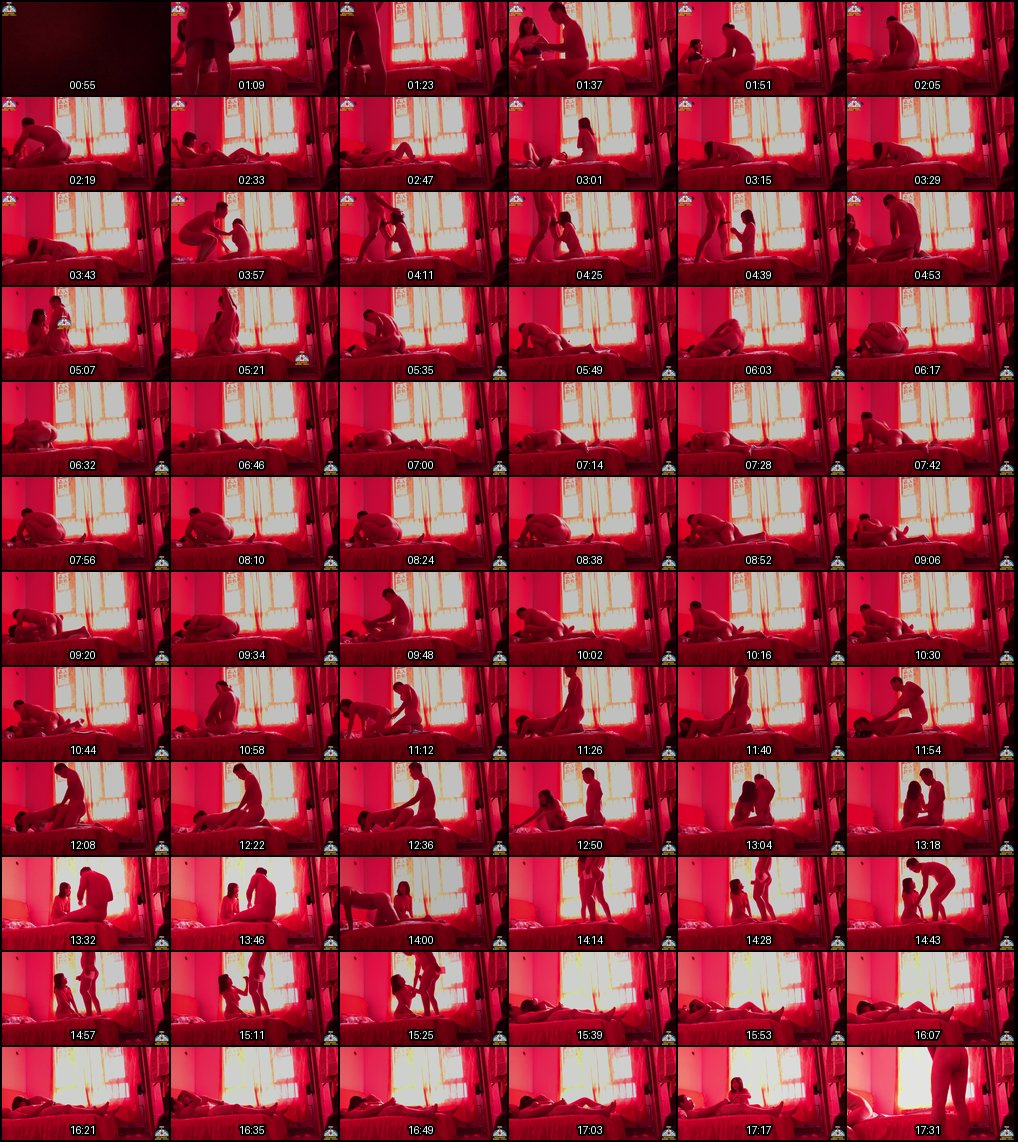 熟女终结者：红房内与风韵短发少妇的激情缠绵