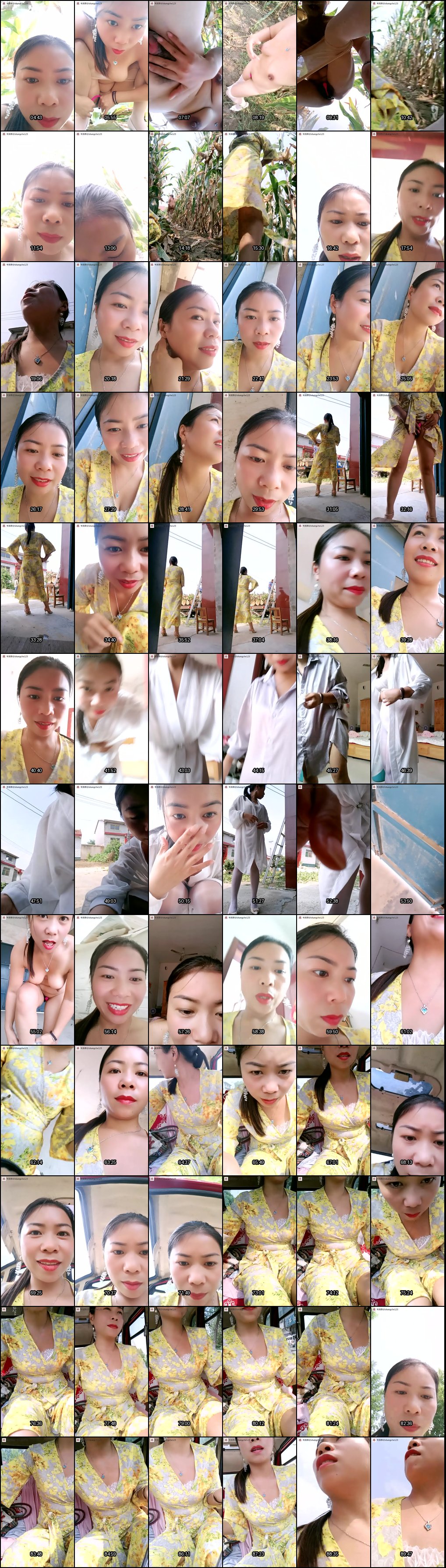 农村骚人妻玉米地抠逼自慰喷水狂潮 露天洗澡口交激战啪啪