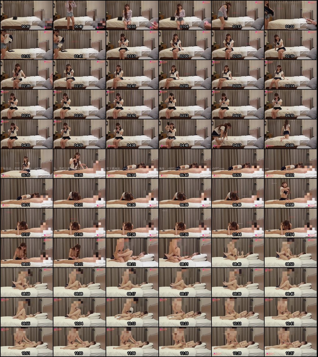 日系可爱女神初次约炮下海！水手服角色玩转战斗力爆棚