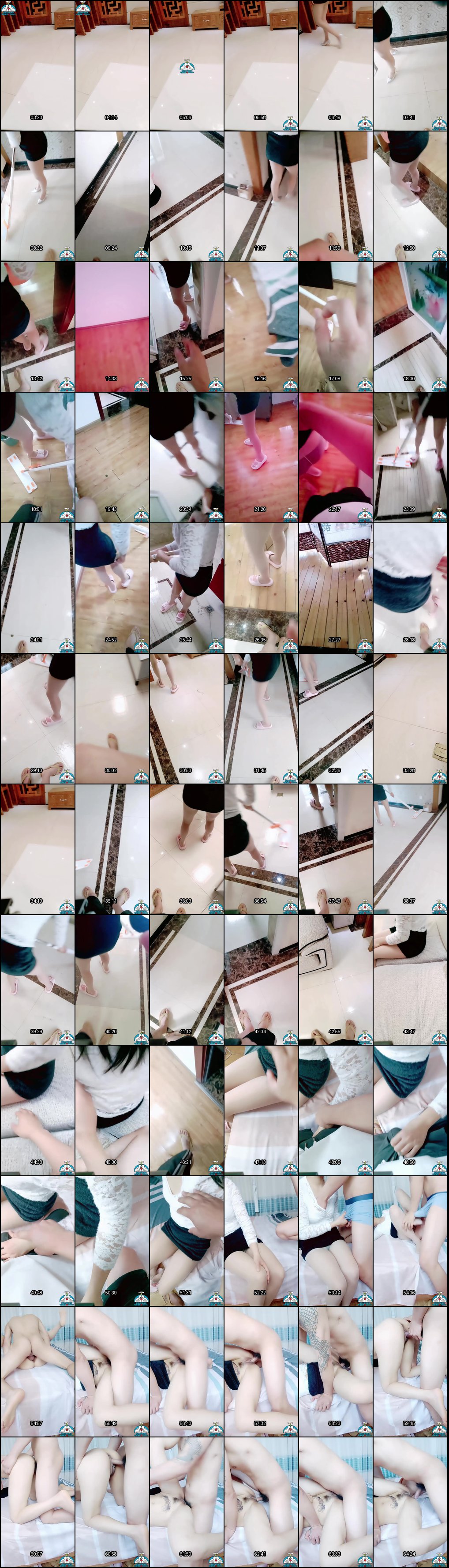 母子禁忌剧情：小伙子从家务攻略美妈，对白刺激半推半就狂操