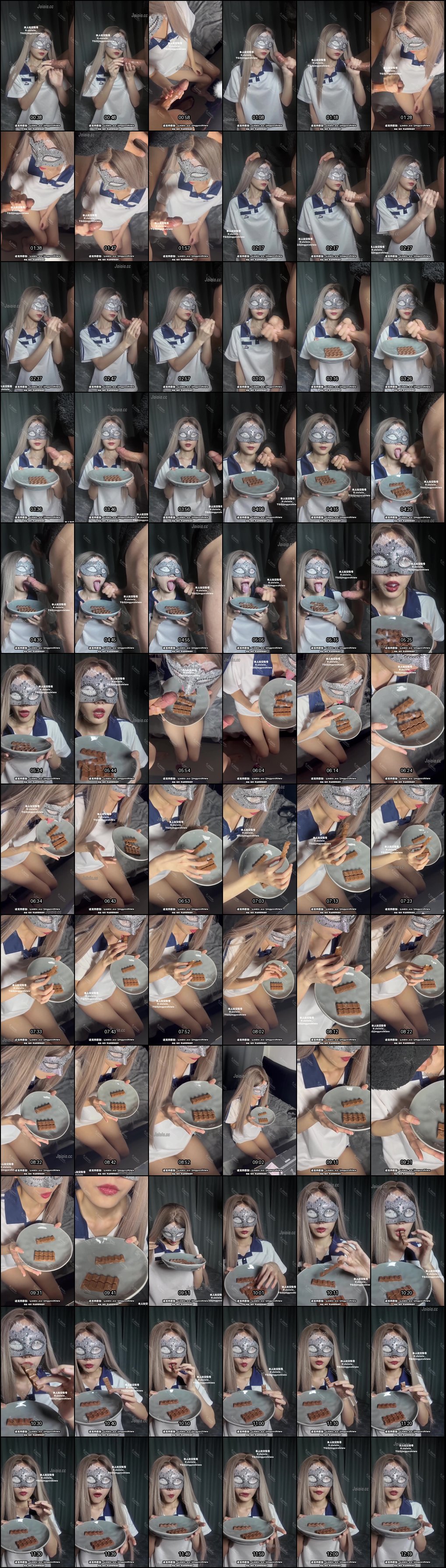 哥哥射精滴落巧克力，妹妹吞食沾满精液的甜蜜诱惑