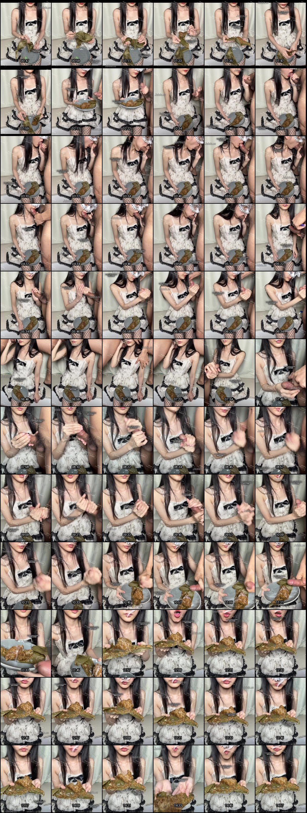 兄妹禁忌精液粽子！哥哥深喉灌浓精，妹妹嗓子卡满腥臭干呕不止