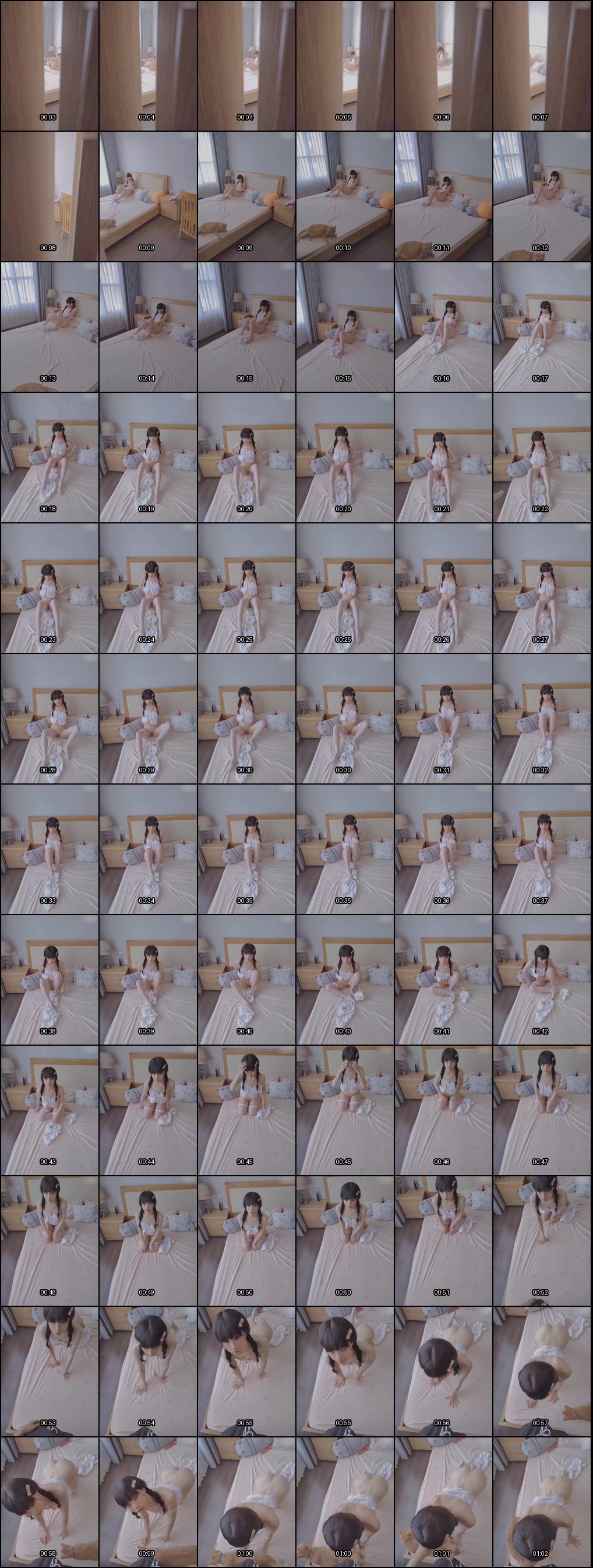 假期偷窥表妹自慰门不关，一线天白虎紧致狂干到高潮腿软