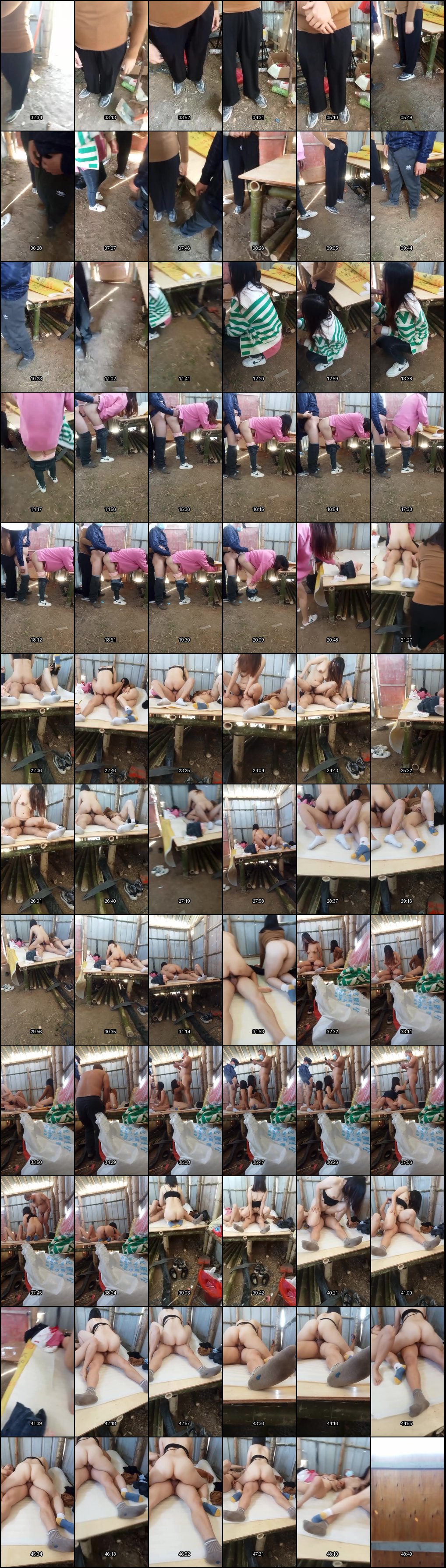 农村换妻第三部：骚妇勾引农民大叔杂物房激战，大嫂饥渴自慰被小伙狂顶内射