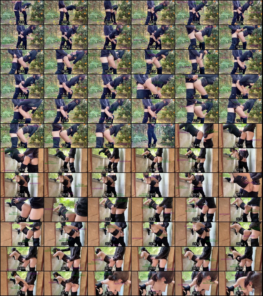 果园摘桔子风韵熟妈被儿子后入狂干！紧身裤高跟鞋撅臀顺从，户外内射呻吟不断