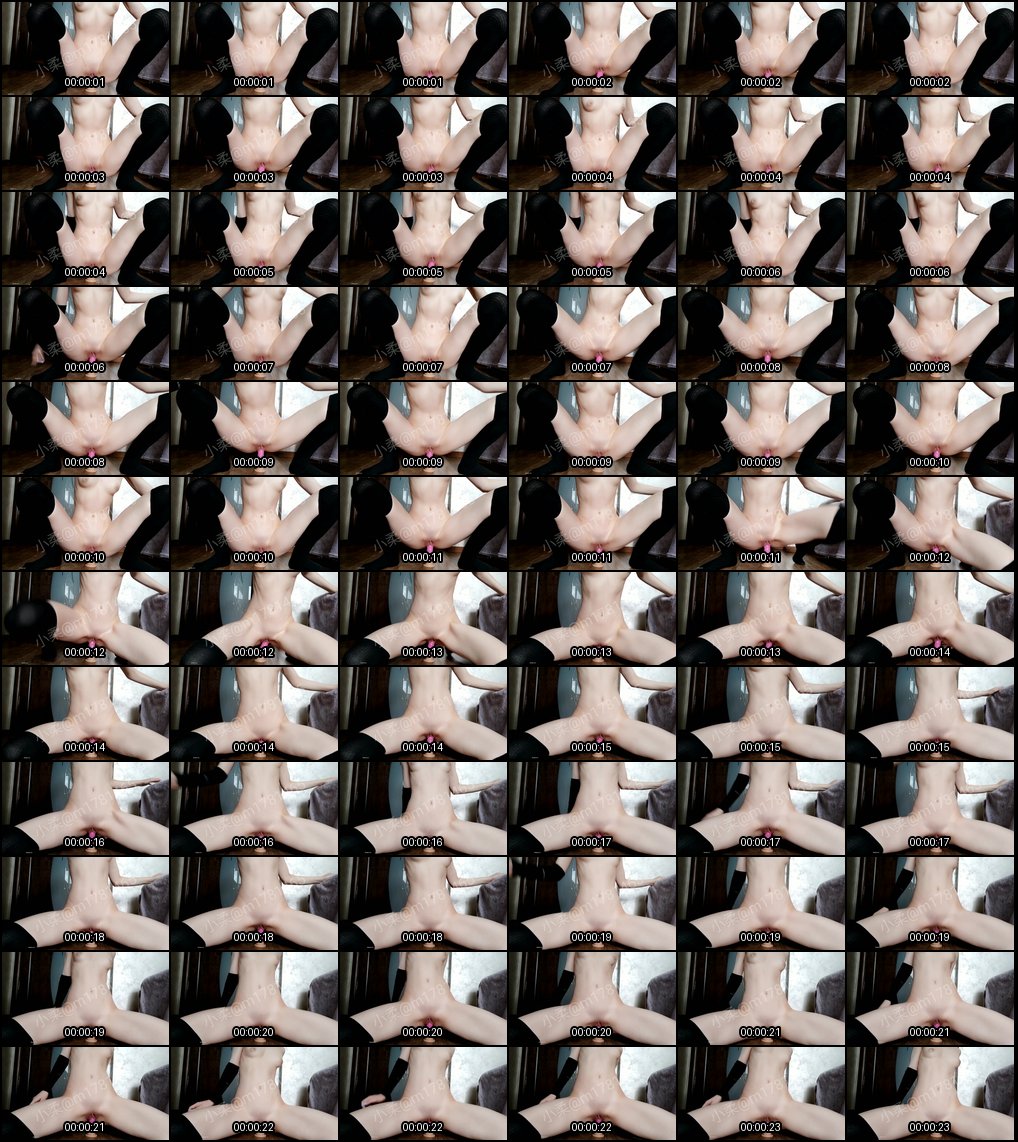 小柔 _一定是小柔啦 _m 5 _自慰 _拉珠 _乳夹 _黄瓜 _异物插入 _网袜 _长袜 _JK _loicu