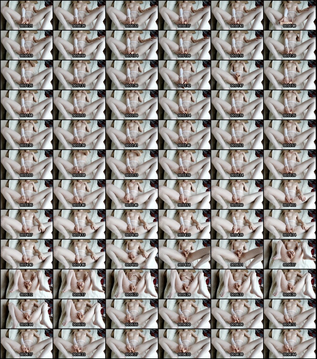 小柔 _一定是小柔啦 _m 5 _自慰 _拉珠 _乳夹 _黄瓜 _异物插入 _网袜 _长袜 _JK _loicu_1