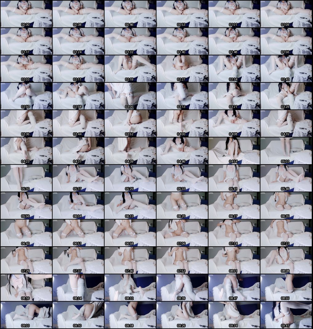 白丝少女白虎诱惑：身材火辣攻速装秀