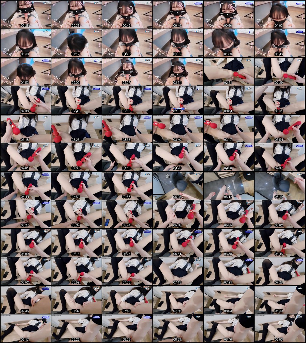 JK黑丝白虎少女桌上激战：双重玩具刺激紧致小穴，太上头了！