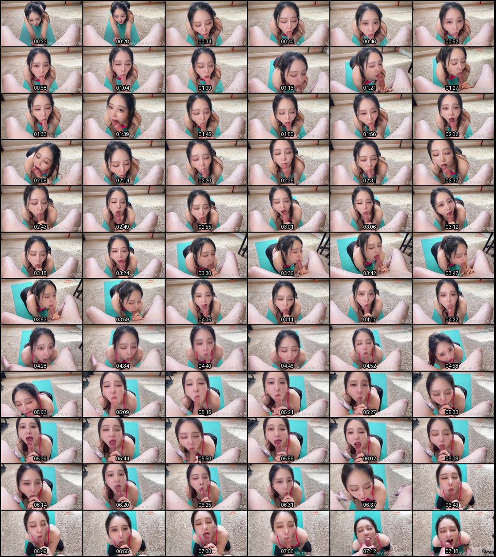 高颜值瑜伽博主白虎少女被富豪哥哥征服！熟练口技温柔服务后满脸颜射