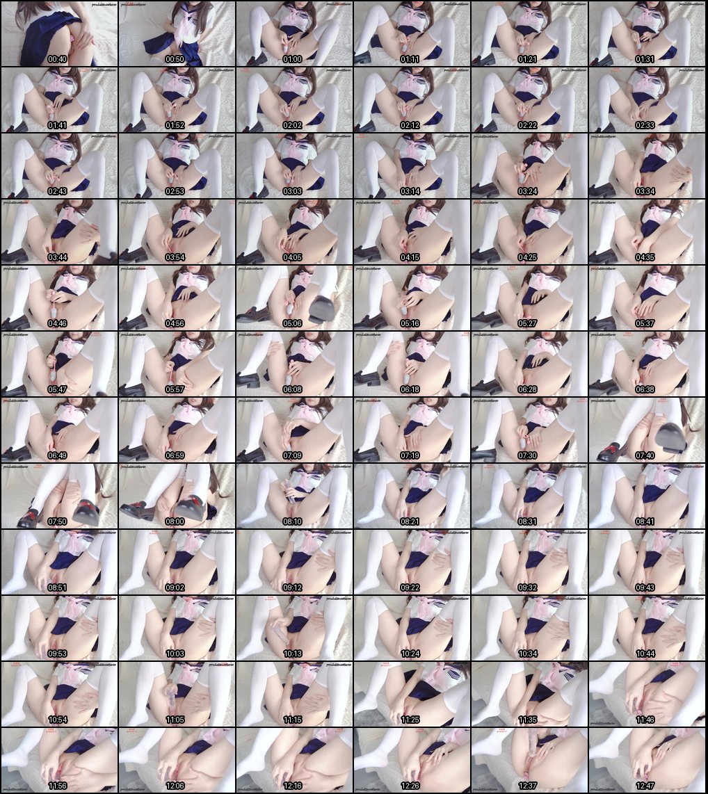 羞耻爆表！超嫩萝莉白虎美穴自慰狂欢：宫铃肛塞跳蛋大棒轮番上阵，高潮浪叫淫水狂喷诱惑无限