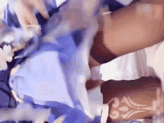 萌白酱COS刻晴白虎嫩穴速插白浆高潮 沉浸肉欲狂欢