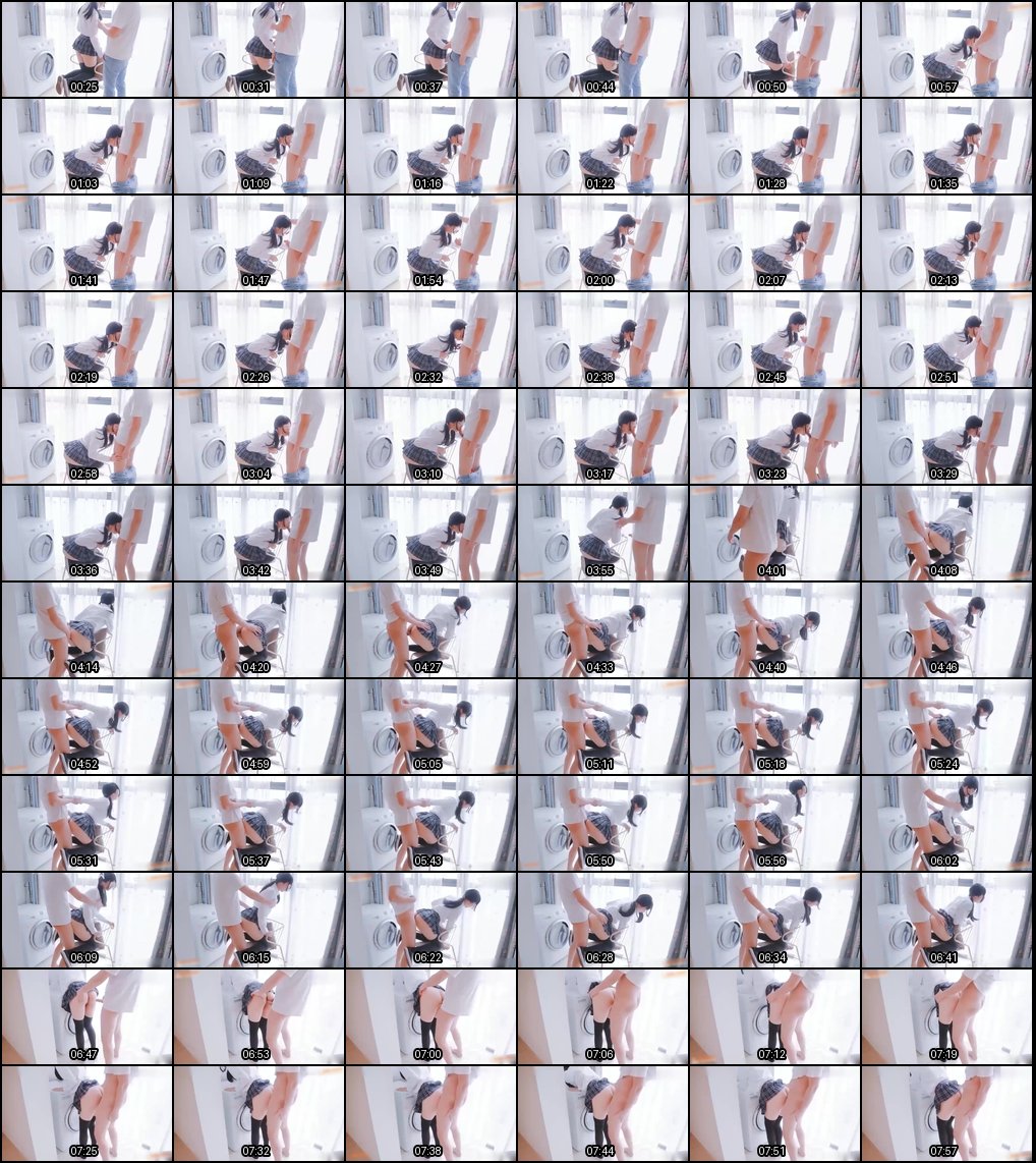 双马尾萝莉阳台狂欢：深喉吞精后入内射潮吹高潮喷射