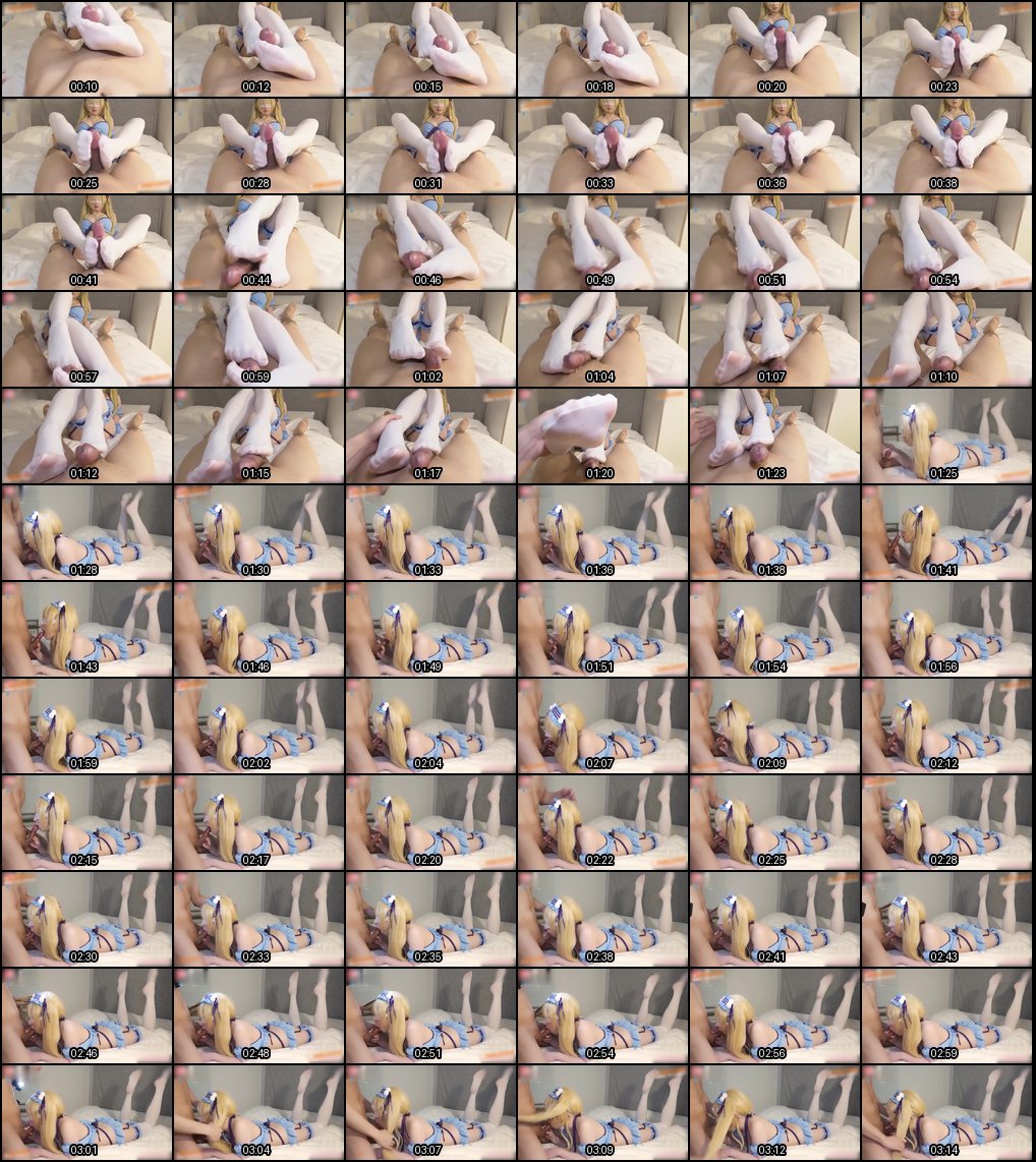 高颜值萝莉柚子猫白丝足交撸爆龟头！猛男轮番狂干潮喷内射满溢