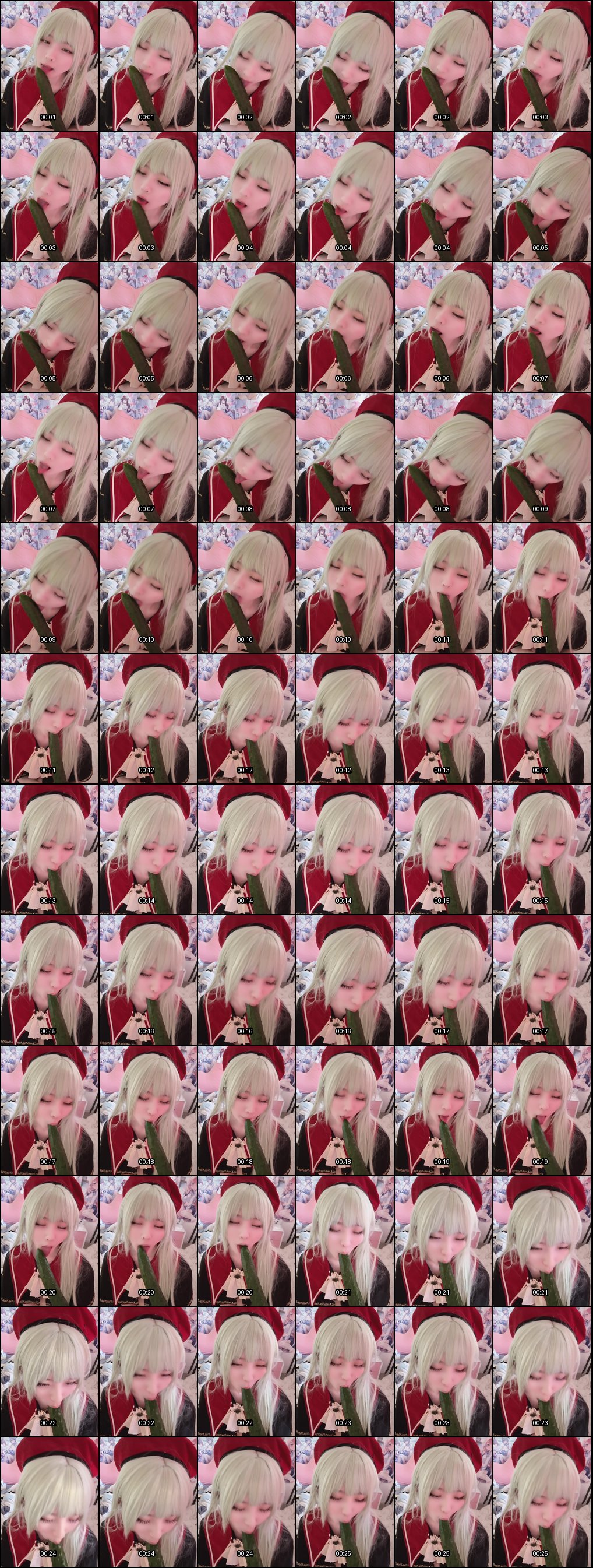 推特网红习呆呆Cos白虎萝莉自慰诱惑合集