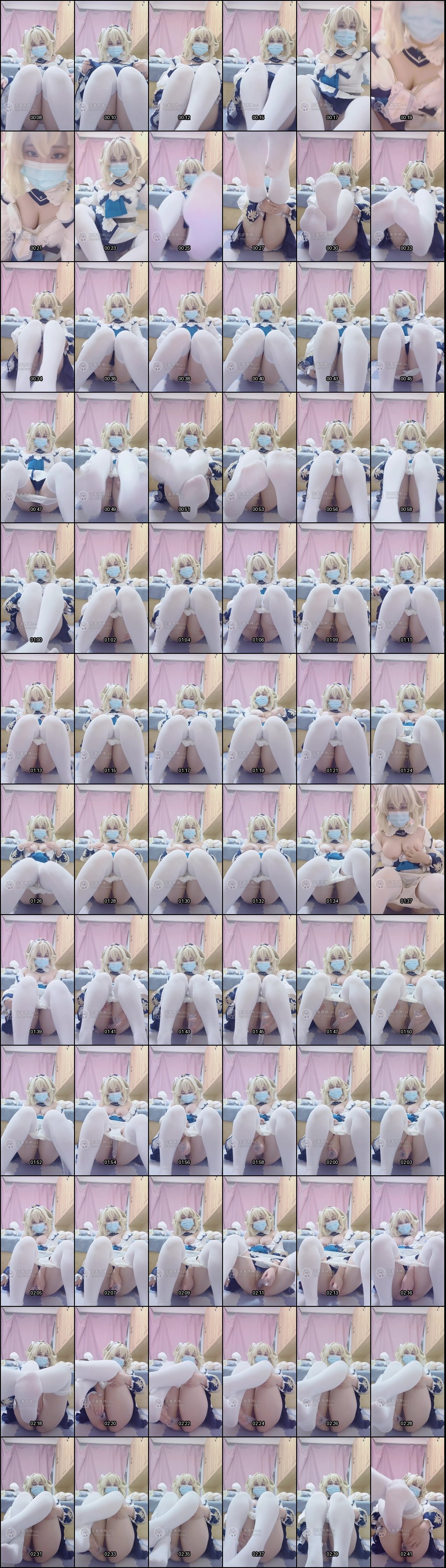 推特极品白虎萝莉cos芭芭拉反差福利姬，高能诱惑全程无码