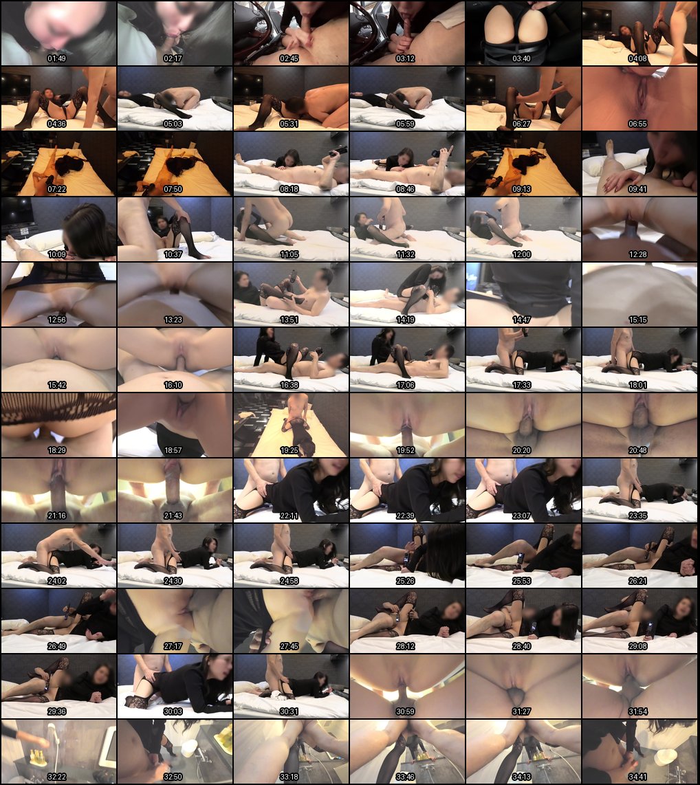 黑丝人妻车震狂欢！淫荡妻子口交连中出，精液喷射高潮私拍