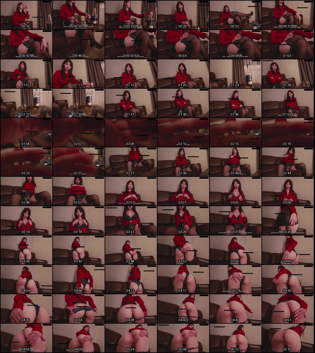 白虎女上司潜规则老外新员工：用工作威胁满足淫荡骚穴！