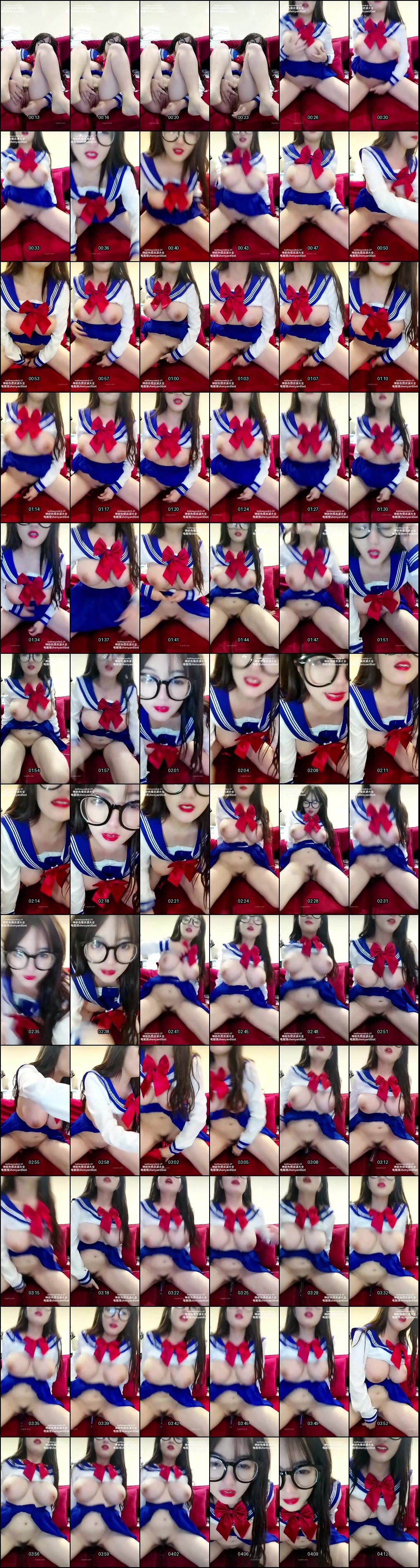 爆乳浪女饥渴难耐！多根巨屌轮番伺候才满足，插爆超解压