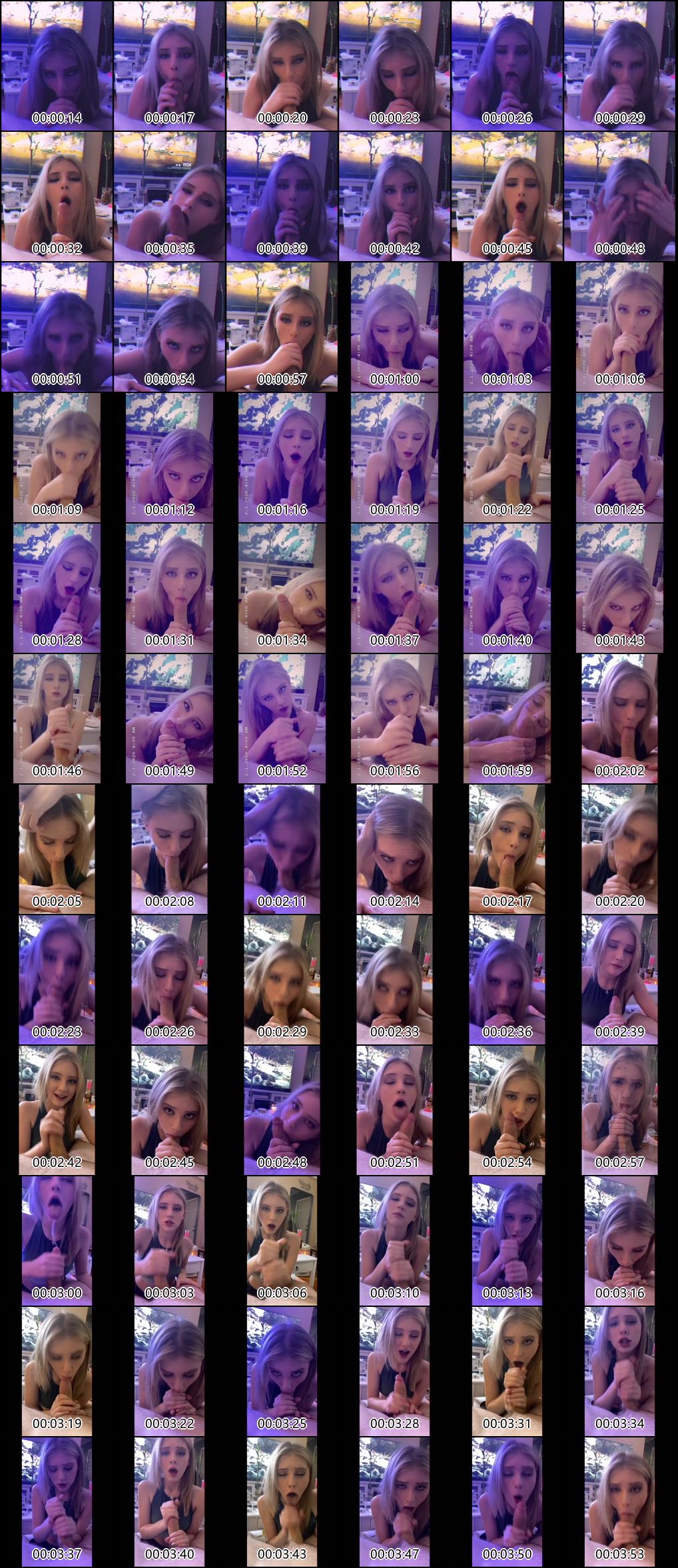 OnlyFans精选_金发碧眼大洋马与男友甜蜜日常合集