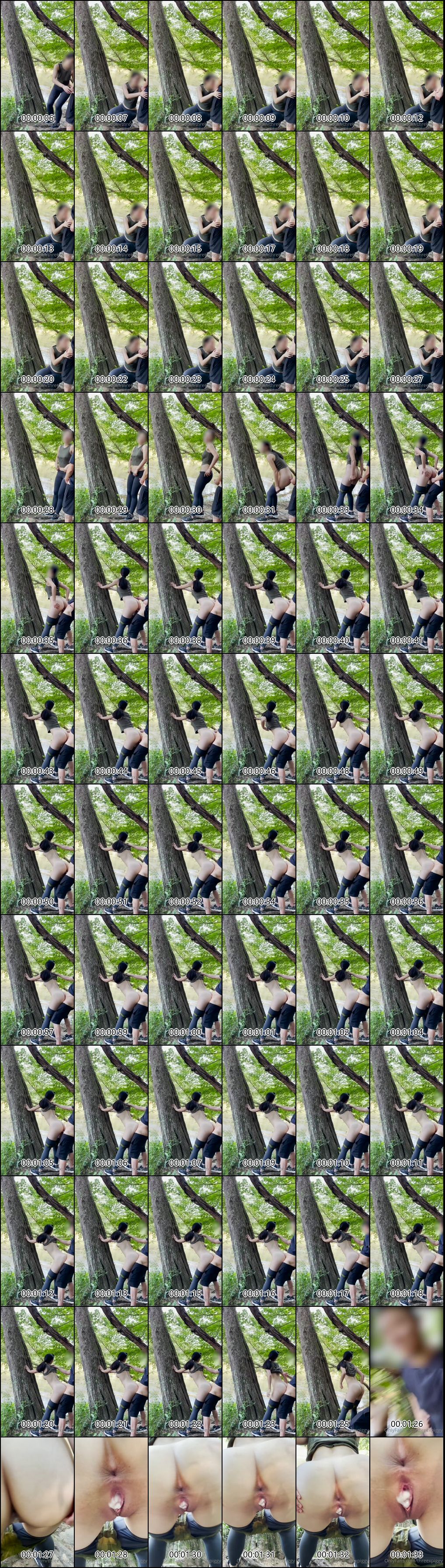 亚裔博主threexpiggy的肥臀S身材无套啪啪合集16