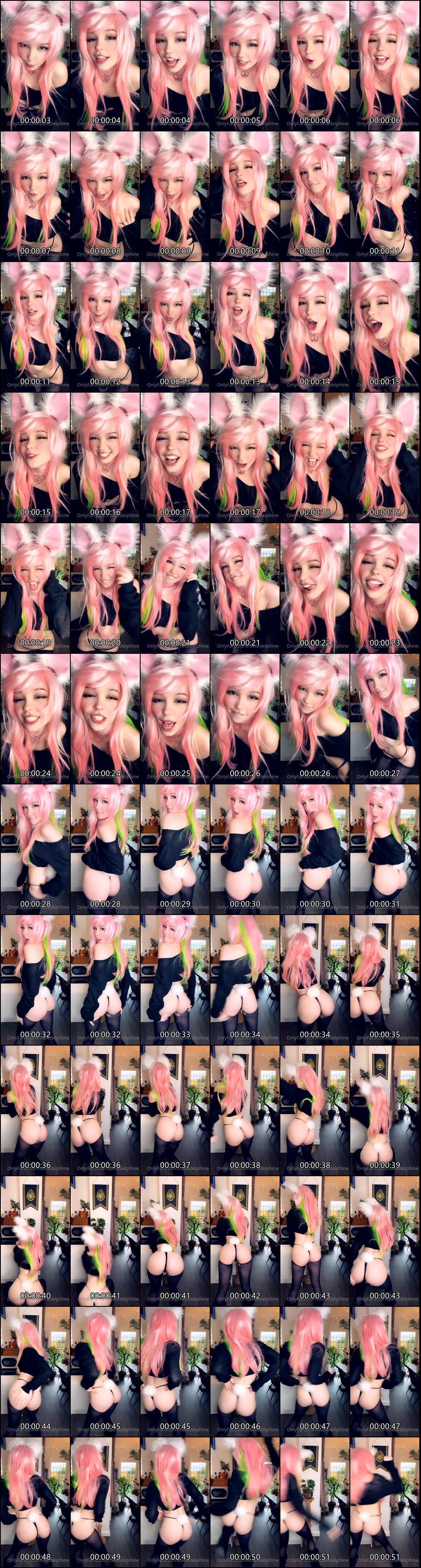 OnlyFans精选_BelleDelphine精灵风COS道具自慰合集