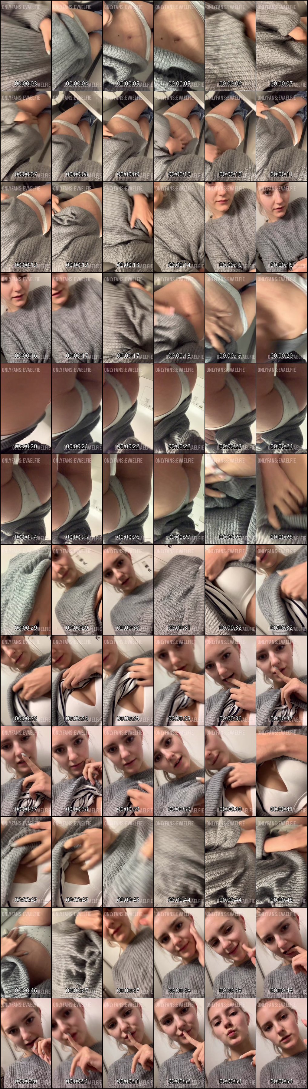 OnlyFans欧美高颜值博主EvaElfie精彩合集4