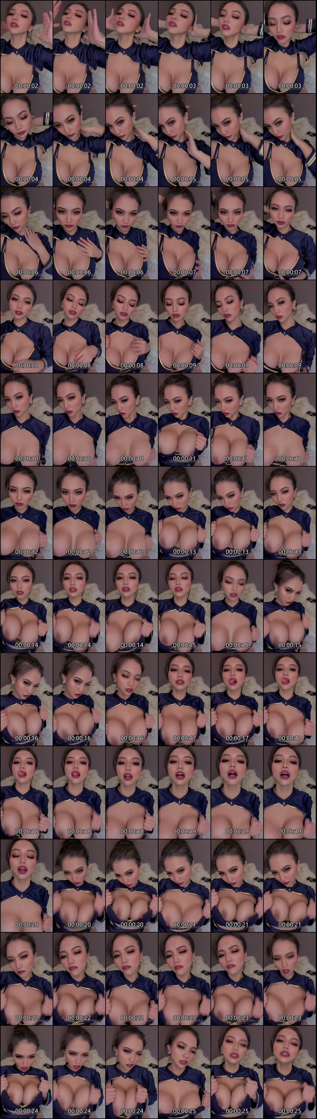 OnlyFans泰国巨乳博主Ariaboobie精彩合集第四弹_1