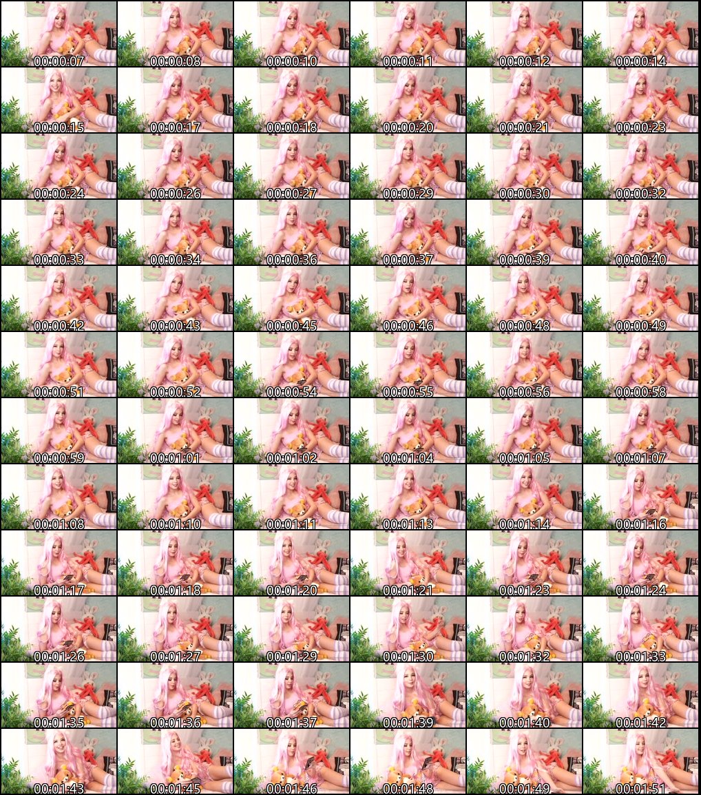 OnlyFans精选_精灵美女BelleDelphine的COSPLAY与道具自慰合集