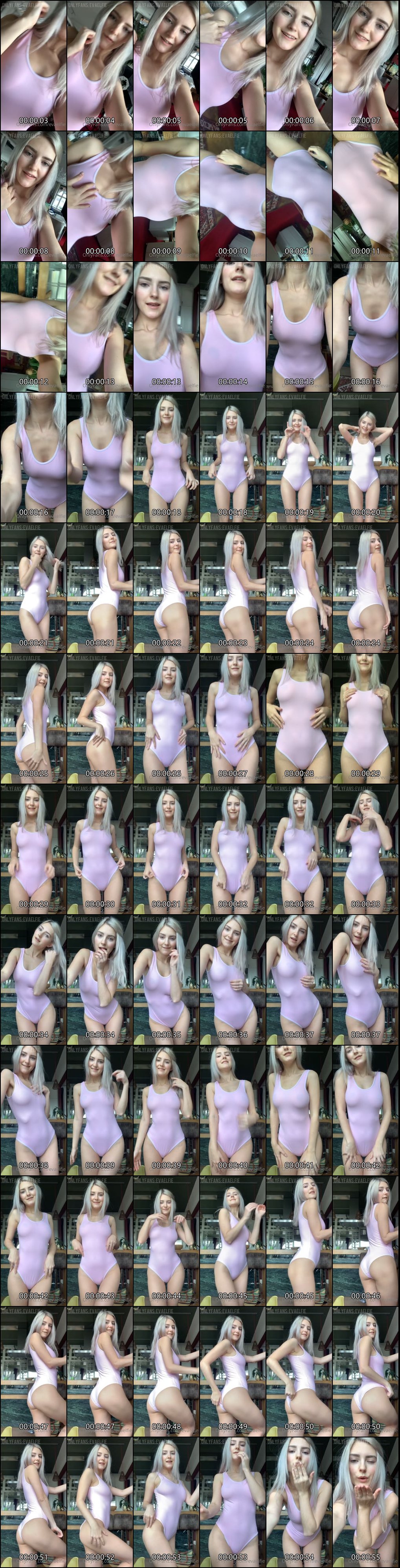 OnlyFans欧美高颜值博主EvaElfie精彩合集_1