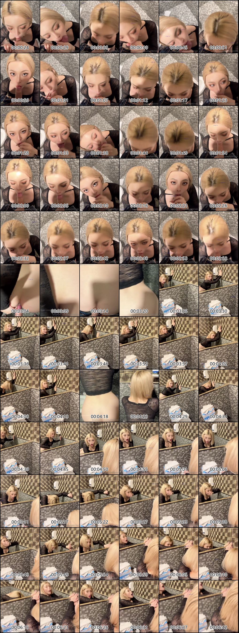 OnlyFans知名主播Kitty最新精彩合集