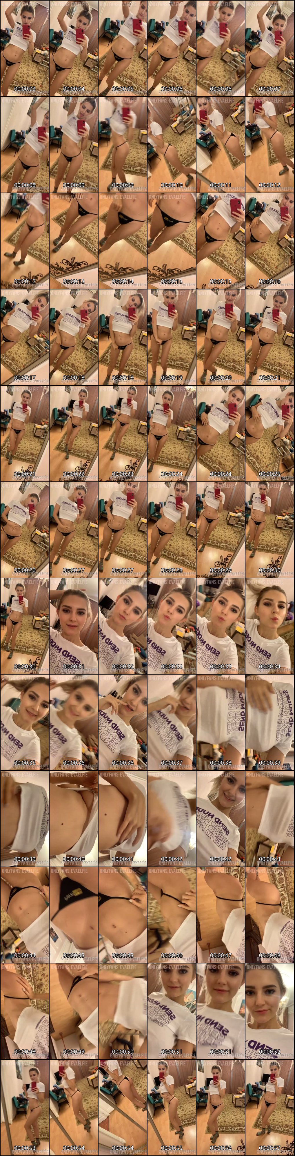 OnlyFans欧美高颜值博主EvaElfie精彩合集第六弹