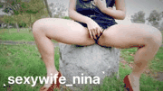 台湾网红Nina合集5户外露出与道具自慰的性感体验_7