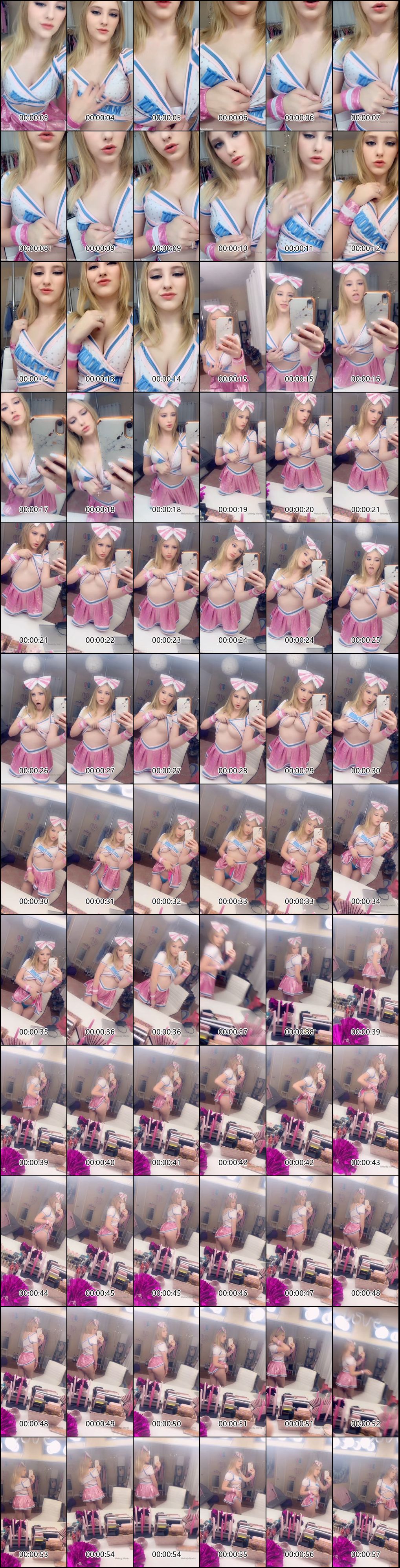 OnlyFans金发碧眼美女Melody Marks与男友亲密日常合集_1